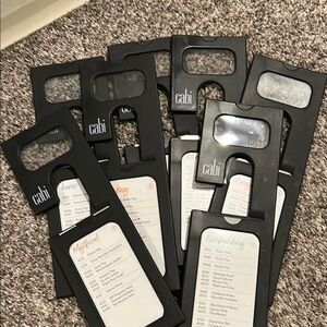 Set of Cabi Black display tag  Holders